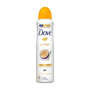 Deodorant spray Dove Go Fresh cu fructul pasiunii, 150 ml