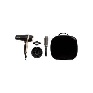 Set uscator de par si perie pentru coafat Remington D6940GP, 2100W, negru