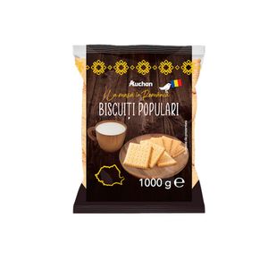 Biscuiti populari Auchan, 1 kg