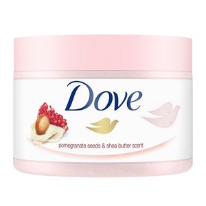 Scrub de corp Dove cu rodie si unt de shea, 225 ml