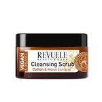 scrub-de-corp-revuele-vegan-and-balance-cleansing-cu-ulei-de-bumbac-si-extract-de-monoi-240-ml