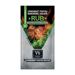 Condiment cu verdeturi  Rub V6BBQ 40 g