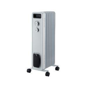 Calorifer electric Qilive Q.6120, 1500W, termostat mecanic, alb