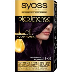 Vopsea de par fara amoniac Syoss Oleo Intense 7-77 Rosu Ghimbir, 115 ml