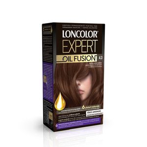 Vopsea de par Loncolor Expert Oil Fusion 4.3, 115 ml