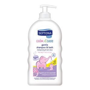 Sampon si spuma de baie Septona, cu parfum de lavanda, 500ml