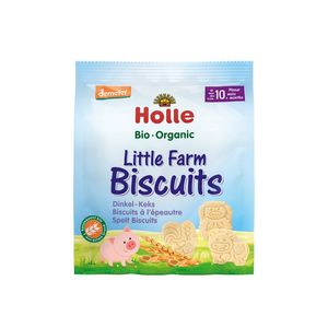 Biscuiti din faina de grau spelta Holle Baby, +10 luni, 100 g