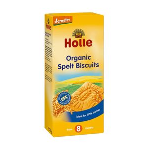 Biscuiti din faina de grau spelta Holle Baby, +8 luni, 150 g