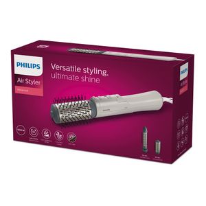 Perie rotativa Philips BHA710/00, 1000W, 2 trepte de viteza, alb