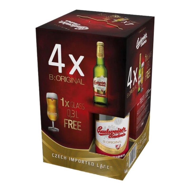 bere-neagra-budweiser-budvar-sticla-4-x-0-33-l-pahar