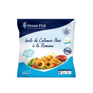 Inele pane de calamar Ocean Fish, 500 g