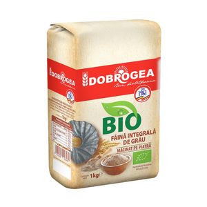 Faina integrala de grau ecologica Dobrogea, 1 kg