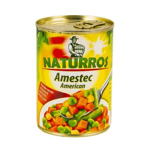 Conserva de legume cu amestec american Naturros, 400 g