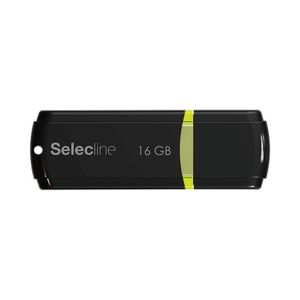 Stick de memorie USB Selecline 600115491, 16GB, USB 2.0, negru