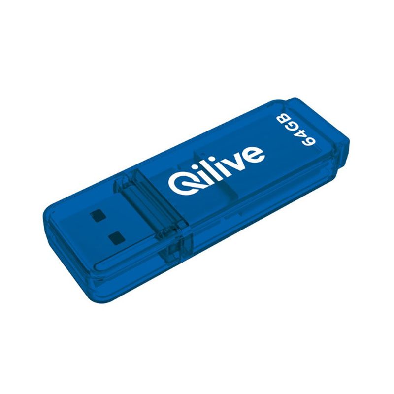 stick-de-memorie-usb-qilive-600115474-64-gb-usb-3-2-albastru