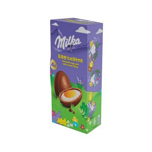 Oua de ciocolata cu lapte Milka, 124 g