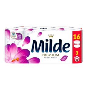 Hartie igienica Milde Premium Relax Purple 16 role, 3 straturi