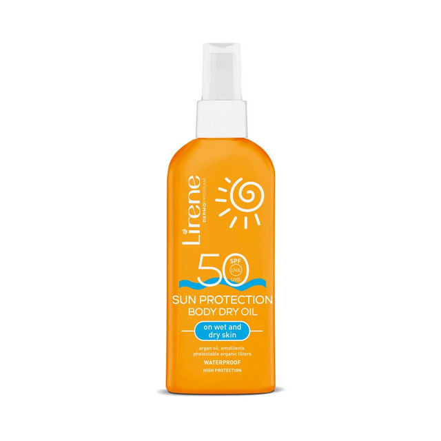 ulei-solar-uscat-protector-lirene-spf-50-150-ml
