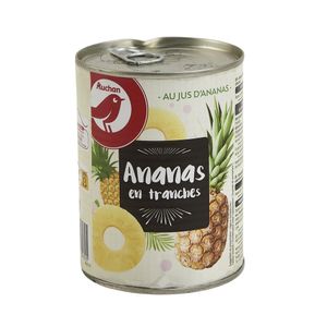 Ananas rondele Auchan, 340 g