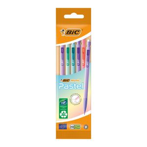 Set creioane mecanice BIC Matic Pastel, 0.7mm , 5 bucati/pachet