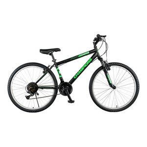 Bicicleta Champions Tempo, 21 viteze, frana V-Brake, 26 inch, negru-verde