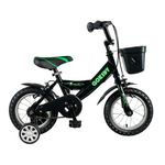 bicicleta-pentru-copii-gokidy-versus-cu-roti-ajutatoare-3-5-ani-12-inch-negru-verde