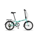 bicicleta-pliabila-urbano-schimbator-viteze-shimano-cadru-din-otel-20-inch-turcoaz