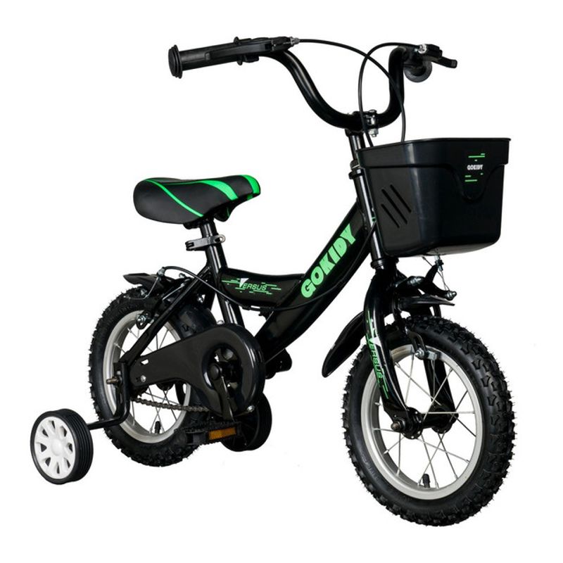bicicleta-pentru-copii-gokidy-versus-cu-roti-ajutatoare-3-5-ani-12-inch-negru-verde