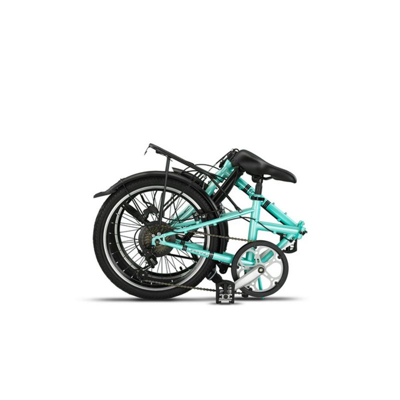 bicicleta-pliabila-urbano-schimbator-viteze-shimano-cadru-din-otel-20-inch-turcoaz