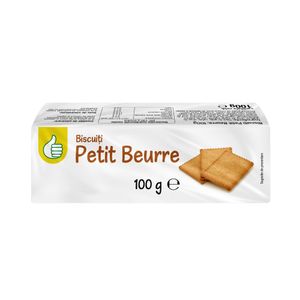 Biscuiti Petit Beurre Auchan, 100 g