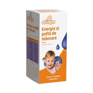 Sirop Alinan Energie si Pofta de mancare, 150 ml