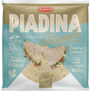 Lipie piadina integrala Acqua Farina, 300 g