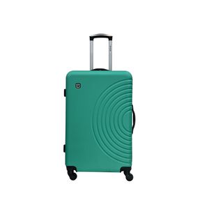 Troler Airport, ABS, 4 roti, 75 cm, verde