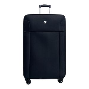 Troler Airport Soft, 8 roti, 65 cm, negru