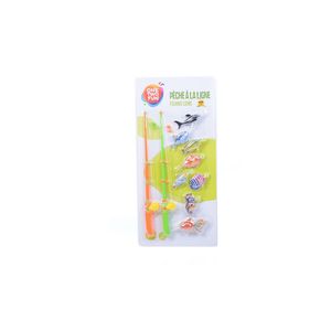 Set de pescuit pentru copii One Two Fun, 10 piese