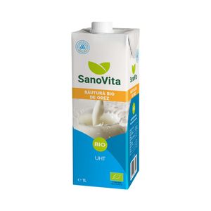 Bautura din orez fara zahar Sano Vita Eco, 1 l