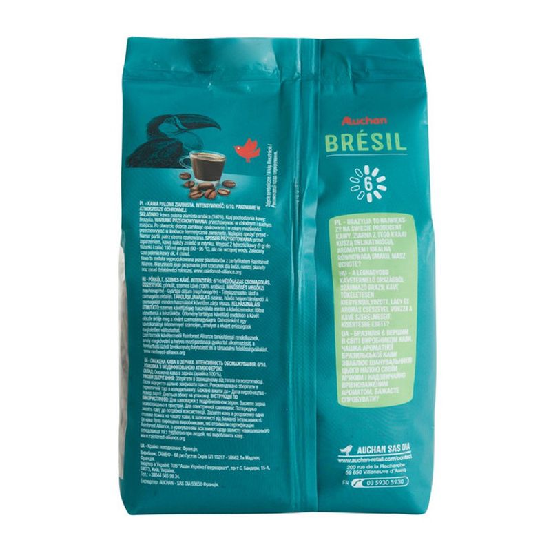 cafea-boabe-brazilia-auchan-500-g