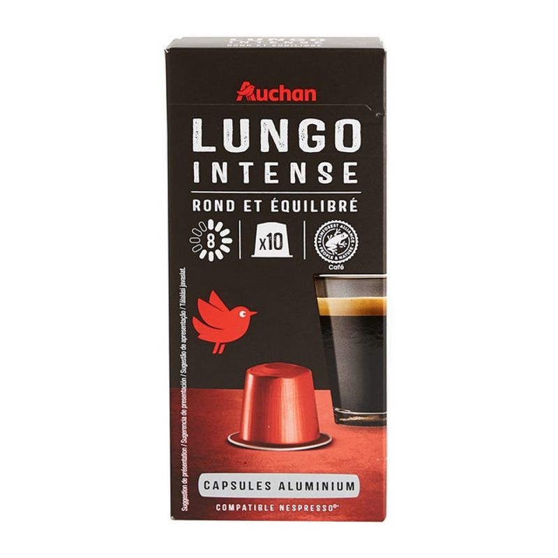 capsule-cafea-lungo-intense-auchan-nespresso-10-capsule