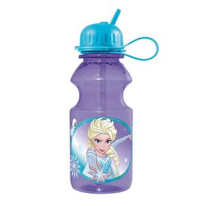 Sticla cu pai Disney Frozen, 400 ml