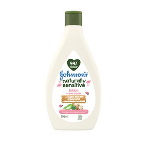 Lotiune Johnson's Baby Naturally Sensitive, 395ml