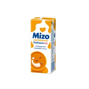 Smantana de gatit Mizo, fara lactoza, 20% grasime, 200 ml