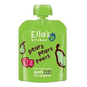 Piure de pere Ella's Eco, 70 g