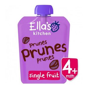 Piure de prune Ella's Eco, de la 4 luni, 70 g