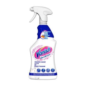 Spray pentru indepartarea petelor Vanish Oxi Action, pentru haine albe, 500 ml