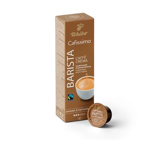 Capsule cafea Tchibo Barista Caffe Crema, compatibile Cafissimo, 10 capsule