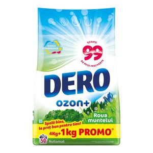 Detergent automat Dero Ozon+ Roua Muntelui, 40 spalari, 4+1 kg