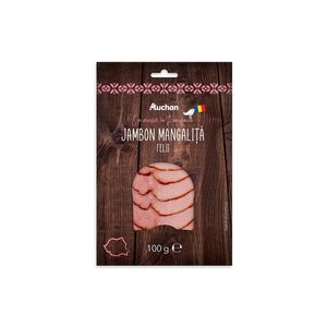 Jambon de porc felii Auchan La Masa in Romania, 100 g
