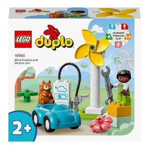 LEGO DUPLO - Turbina eoliana si masina electrica 10985, 16 piese
