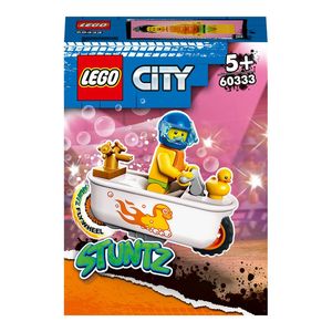 LEGO City Stuntz - Motocicleta de cascadorii cu cada 60333, 14 piese