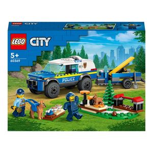 LEGO City - Antrenament canin al politiei mobile 60369, 197 piese